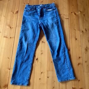 Levi's Premium Wedgie Straight size 29